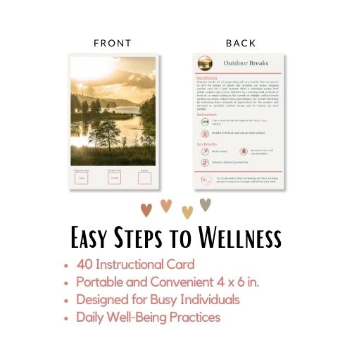Self-Care 101 Instructional Cards
