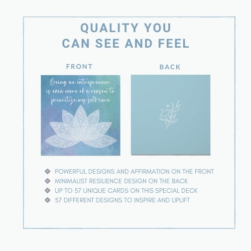 Resilience - Affirmation Cards for Entrepreneurs