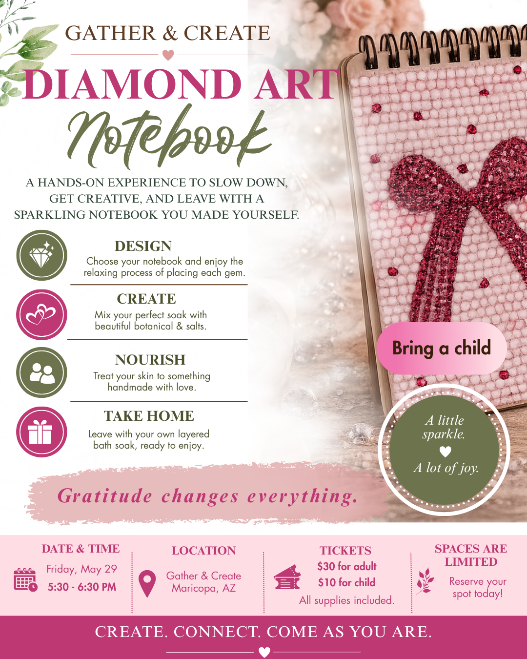 Diamond Art Notebook (Family Session)