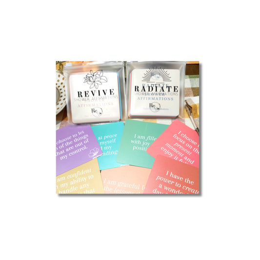 Radiate and Revive Shower Affirmation Shower