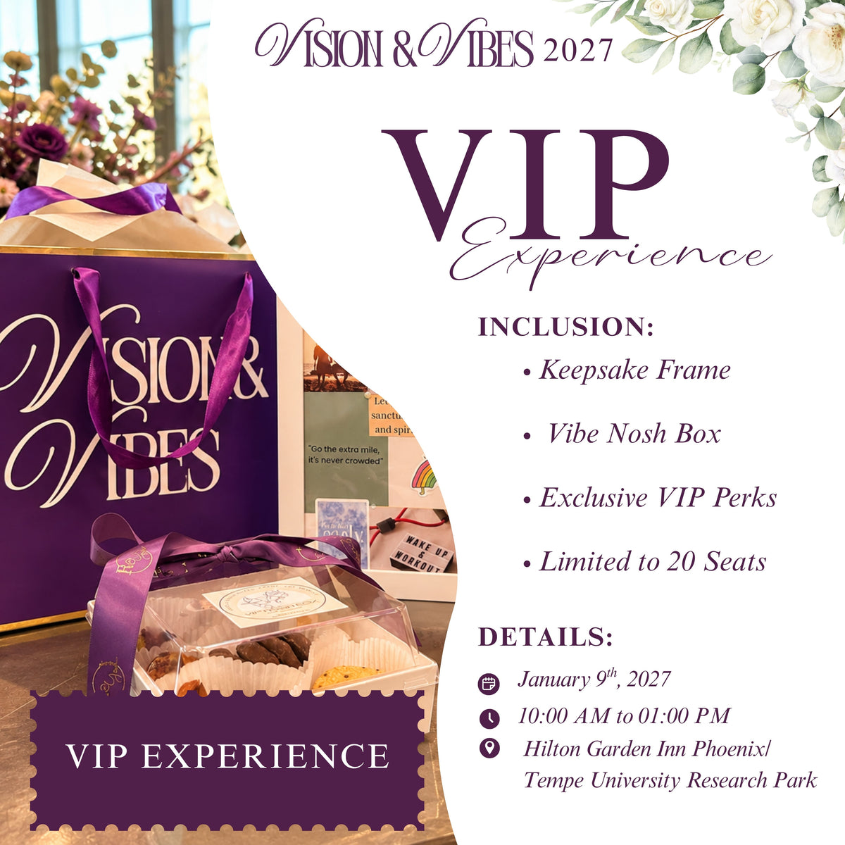 Vision & Vibes 2027: VIP Experience