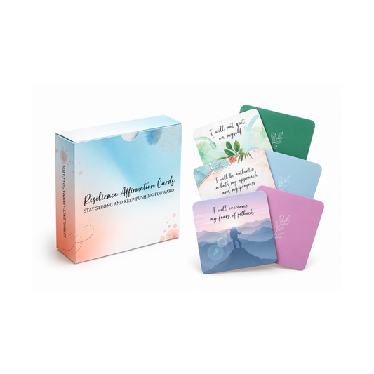 Resilience - 57 Positive Affirmation Cards for Resilient Entrepreneurs