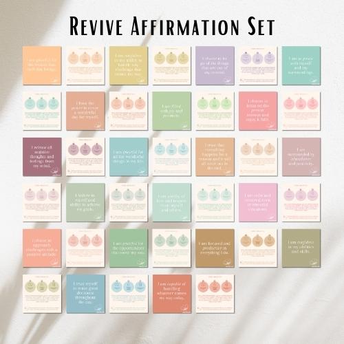 Shower Affirmation Cards