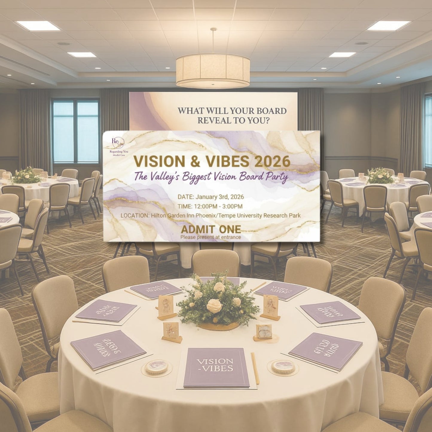 Vision and Vibes 2026: The Valley's Biggest Vision Board Party