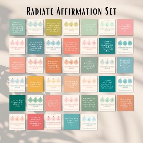 Shower Affirmation Cards