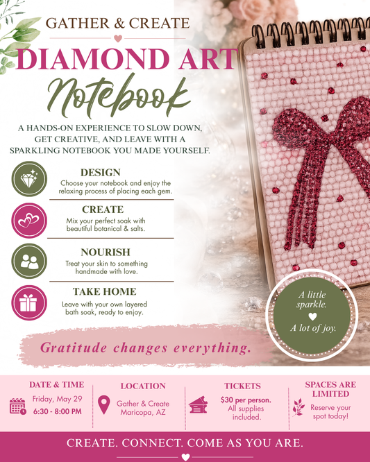 Diamond Art Notebook (Solo Session)