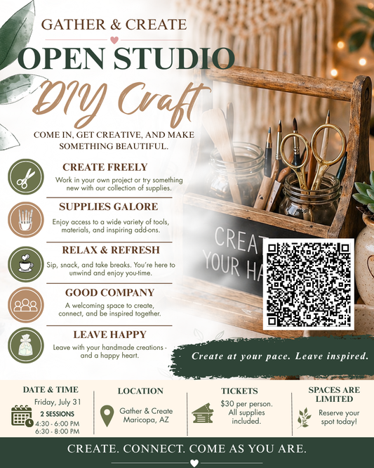 Open Studio (DIY Craft)