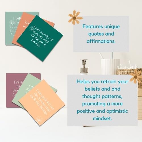 Shower Affirmation Cards